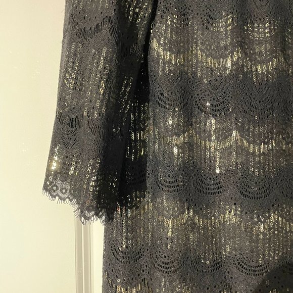 Sparkly Black Dress - Size Small - Picture 3 of 6